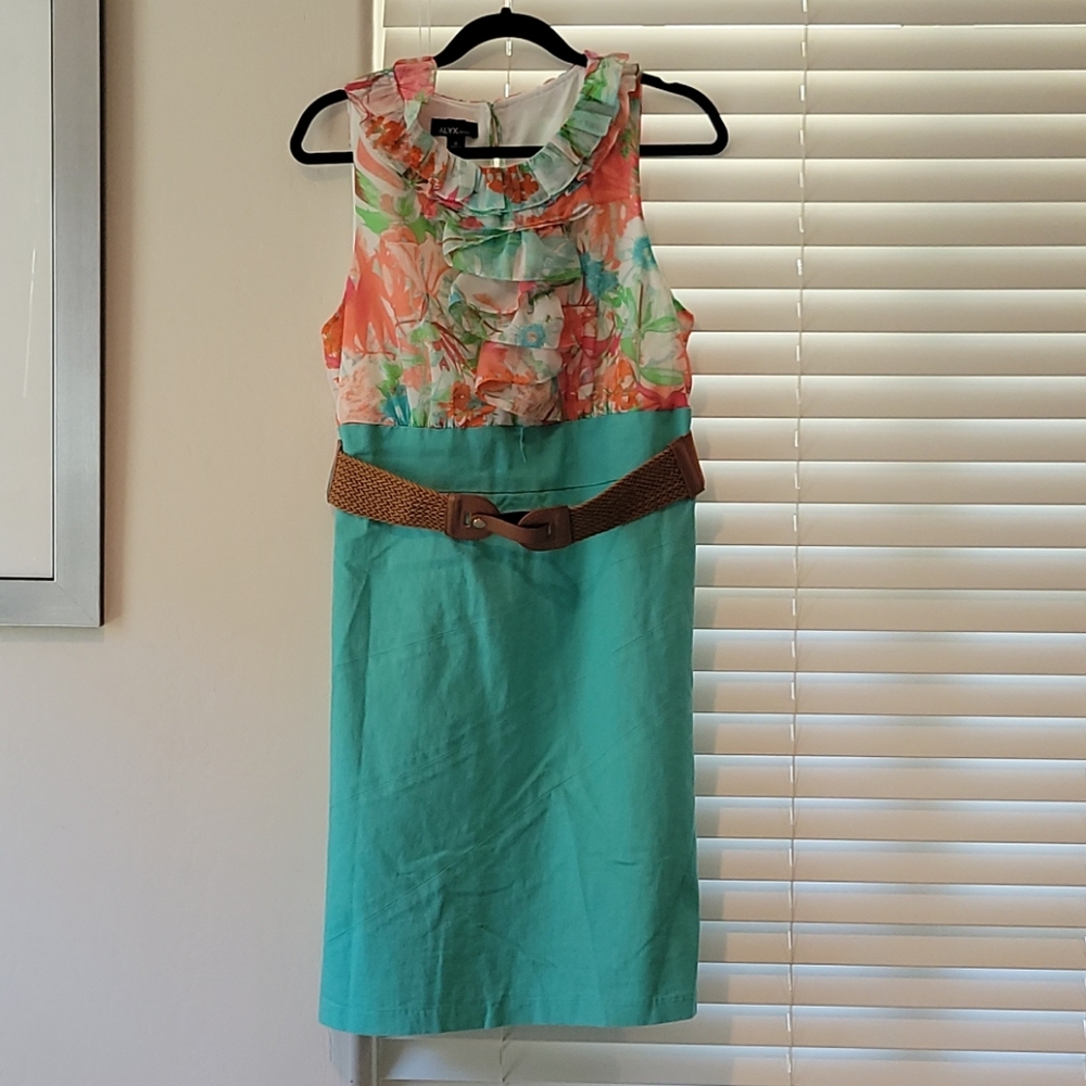 Belted dress